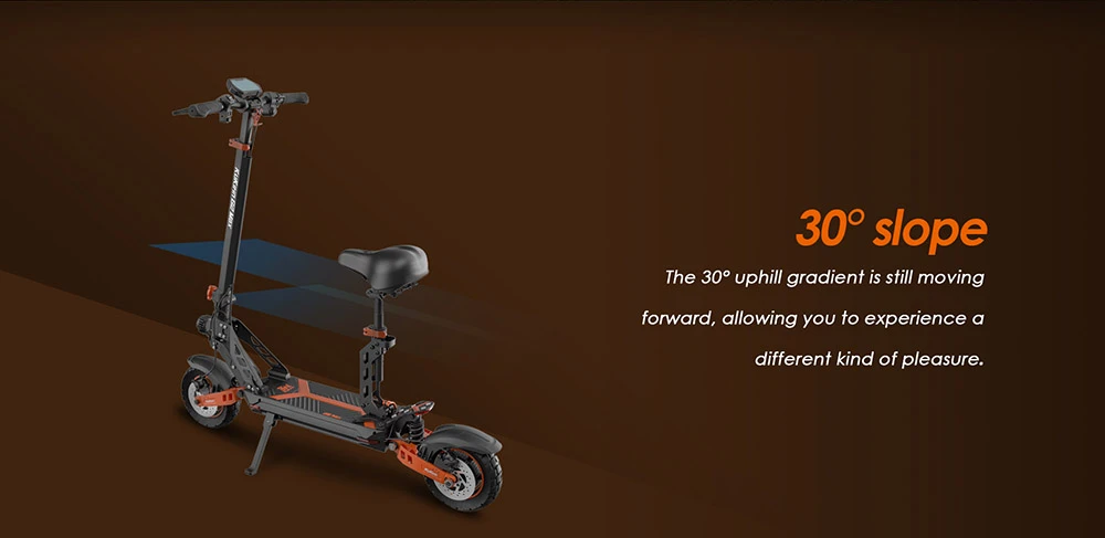 Trotineta electrica KuKirin G2 Max 2025, Motor 1000W, Viteza mazima 55Km/h, Baterie 48V 20Ah, Autonomie de pana la 80km [12]