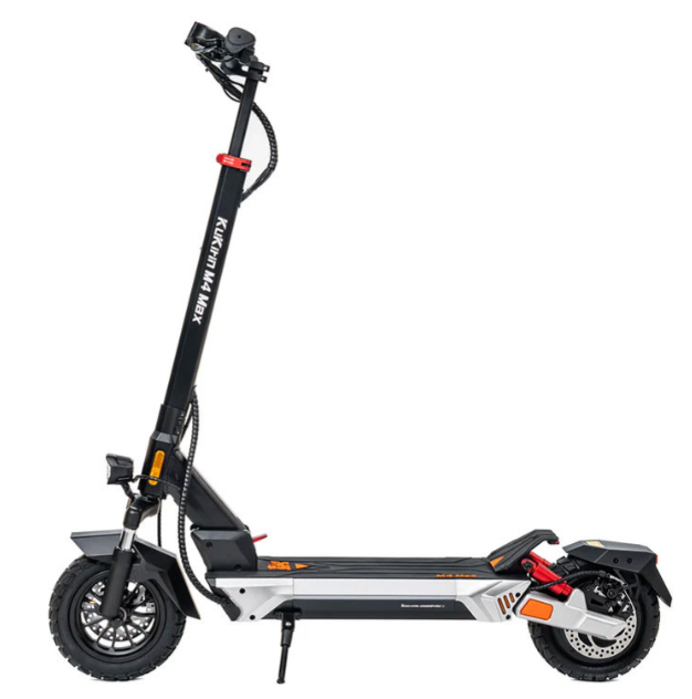 Trotineta electrică KuKirin M4 Max 2025, motor 800W, baterie 48V 18.2Ah, viteză maximă 45 km/h, autonomie de până la 64 km, anvelope de 10 inch, frâne pe disc și suspensie dublă [2]