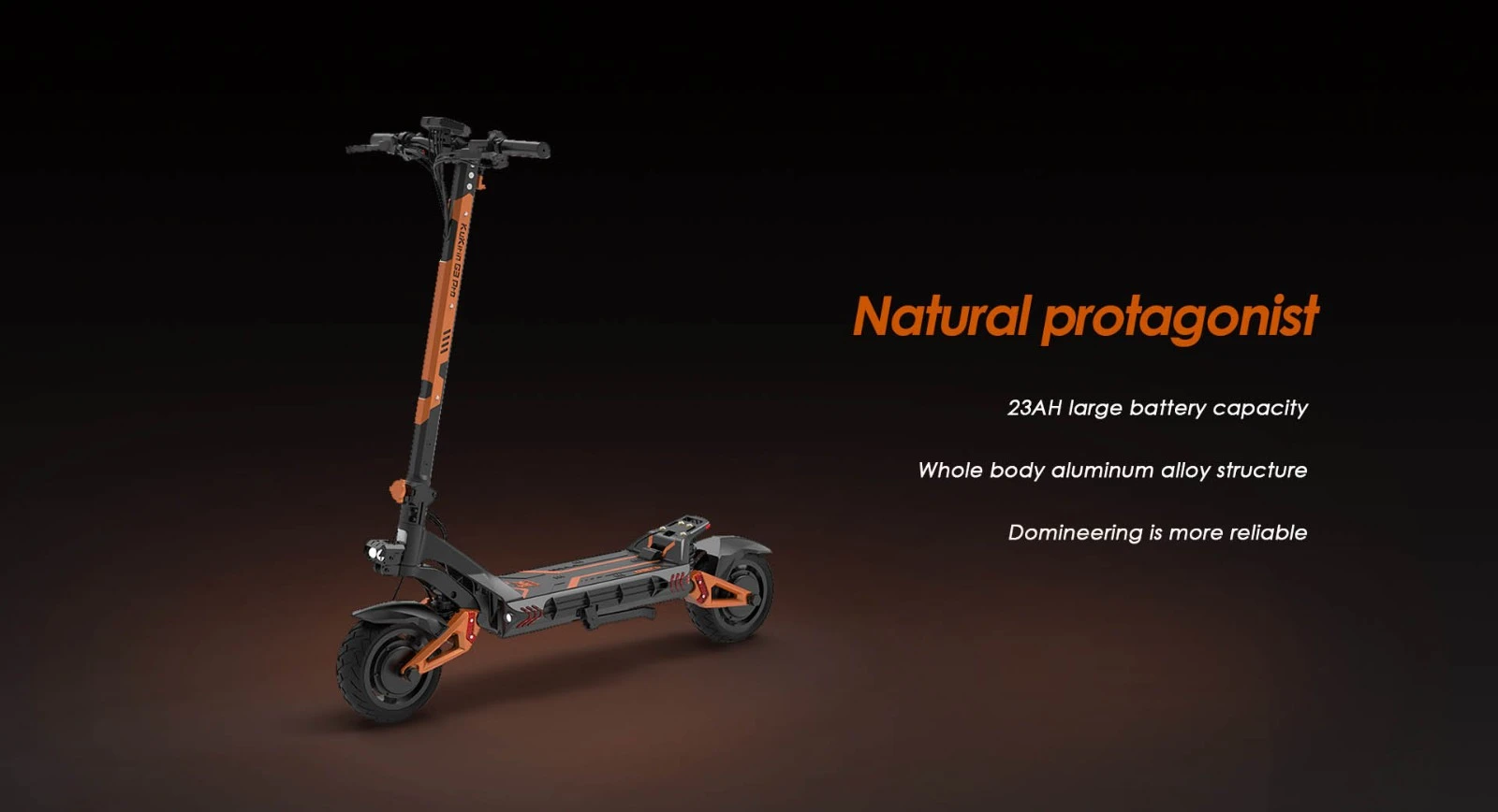 Trotineta Electrica Off-Road KuKirin G3 Pro 2025 – Motoare Duble 1200W, Viteza Maximala 65 km/h, Autonomie Pana la 80 km, Anvelope 10 inch [16]