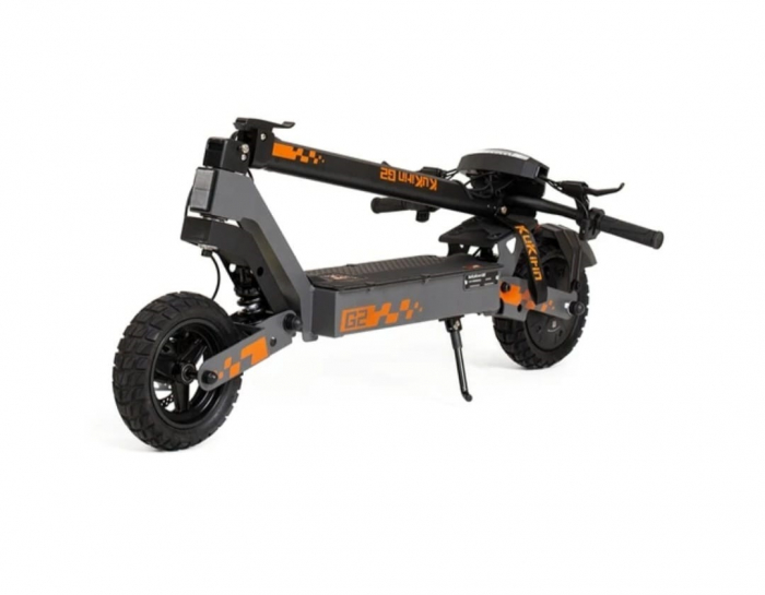 Trotineta Electrica Pliabila Kukirin G2 2025 - Motor 800W, Baterie 48V 15Ah, Viteza Max. 45 km/h, Autonomie 55 km, Anvelope 10 inch, Frane cu Disc, Ecran Tactil, Negru [3]