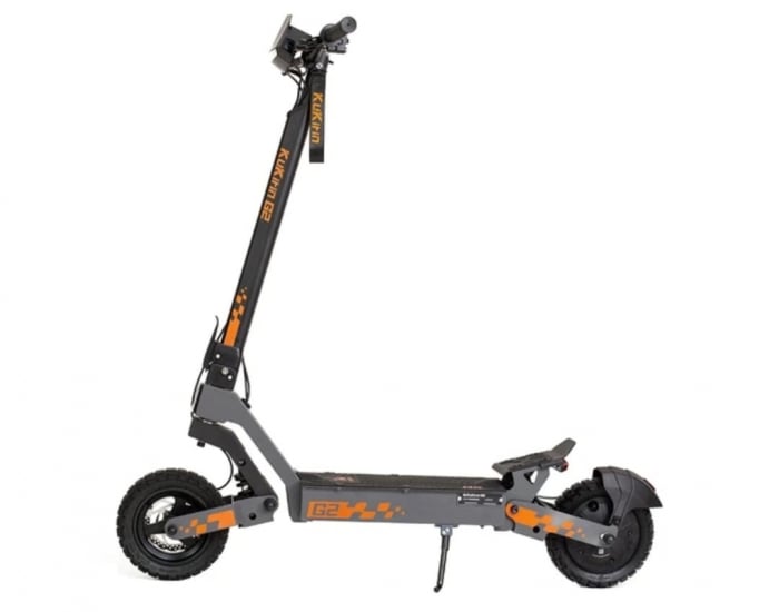 Trotineta Electrica Pliabila Kukirin G2 2025 - Motor 800W, Baterie 48V 15Ah, Viteza Max. 45 km/h, Autonomie 55 km, Anvelope 10 inch, Frane cu Disc, Ecran Tactil, Negru [2]