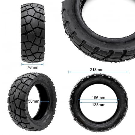 Cauciuc 9x3-5.5 pentru trotineta electrica KuKirin G2 Pro 2024 – Tubeless [1]