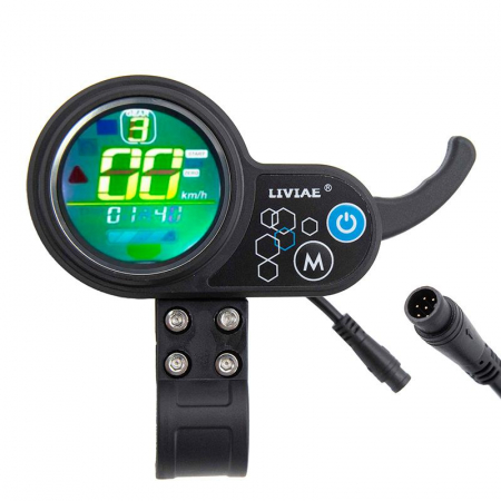 Display - Display LIVIAE 6 Pini pentru Trotineta Electrica Myria – Ecran Digital si Functionalitate Avansata