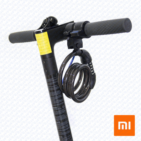 Antifurt universal din otel de 11mm cu suport de prindere inclus si incuietoare tip cifru [3]