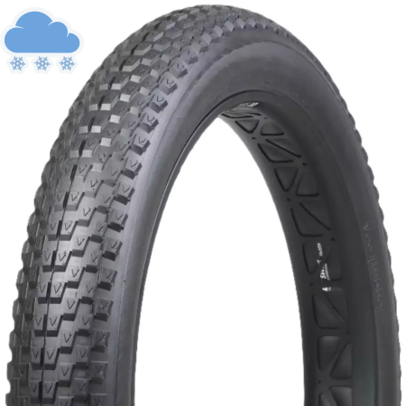 Cauciucuri bicicleta - Anvelopa bicicleta Vee Rubber, 26x4.00 KATANA DELUX, VRB-332 SBK 36TPI, WIRE BEAD, SNOW TIRE, FAT BIKE - Made in Thailanda