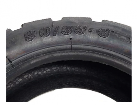 Cauciuc 90/55-6 Tubeless Semi-Offroad pentru trotinete electrice Kugoo G2 Max [1]
