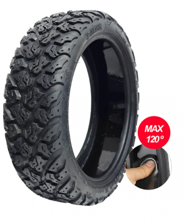 Cauciuc tubeless cu GEL antipană - Cauciuc Offroad 10X2.5-6.5 cu Gel Antipana pentru trotinete electrice Myria TITAN