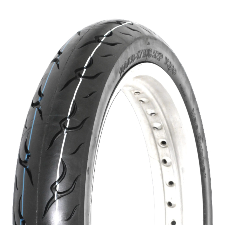 Anvelope scuter - Anvelopa moto Vee Rubber, 90/80-17 VRM-360 GEKKO STAR, Tubeless 46P - Made in Thailanda