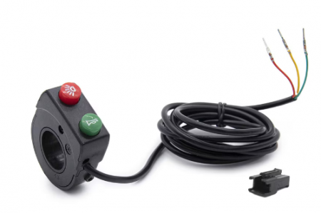 Buton Ghidon Lumini Intermitente si Claxon pentru Trotineta Electrica [0]