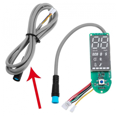 Cablu de conectare display-controler compatibil cu trotinetele electrice Xiaomi M365, Pro, Pro2, 1S, Essential si Mi 3 – Conexiune fiabila si performanta optima [1]
