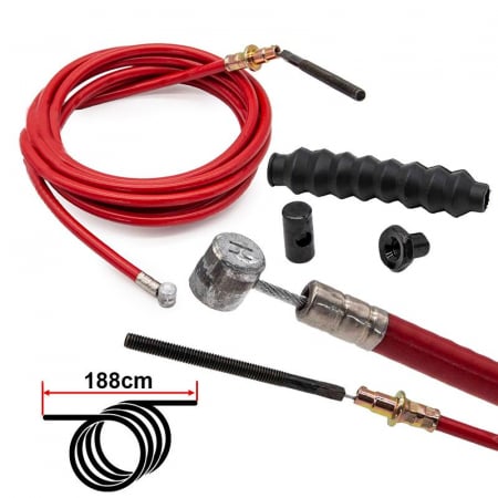 Discuri frana - Cablu de Frana pentru Trotineta Electrica Xiaomi Mi 3 Lite / MI 4 LITE GEN1 - 194 cm