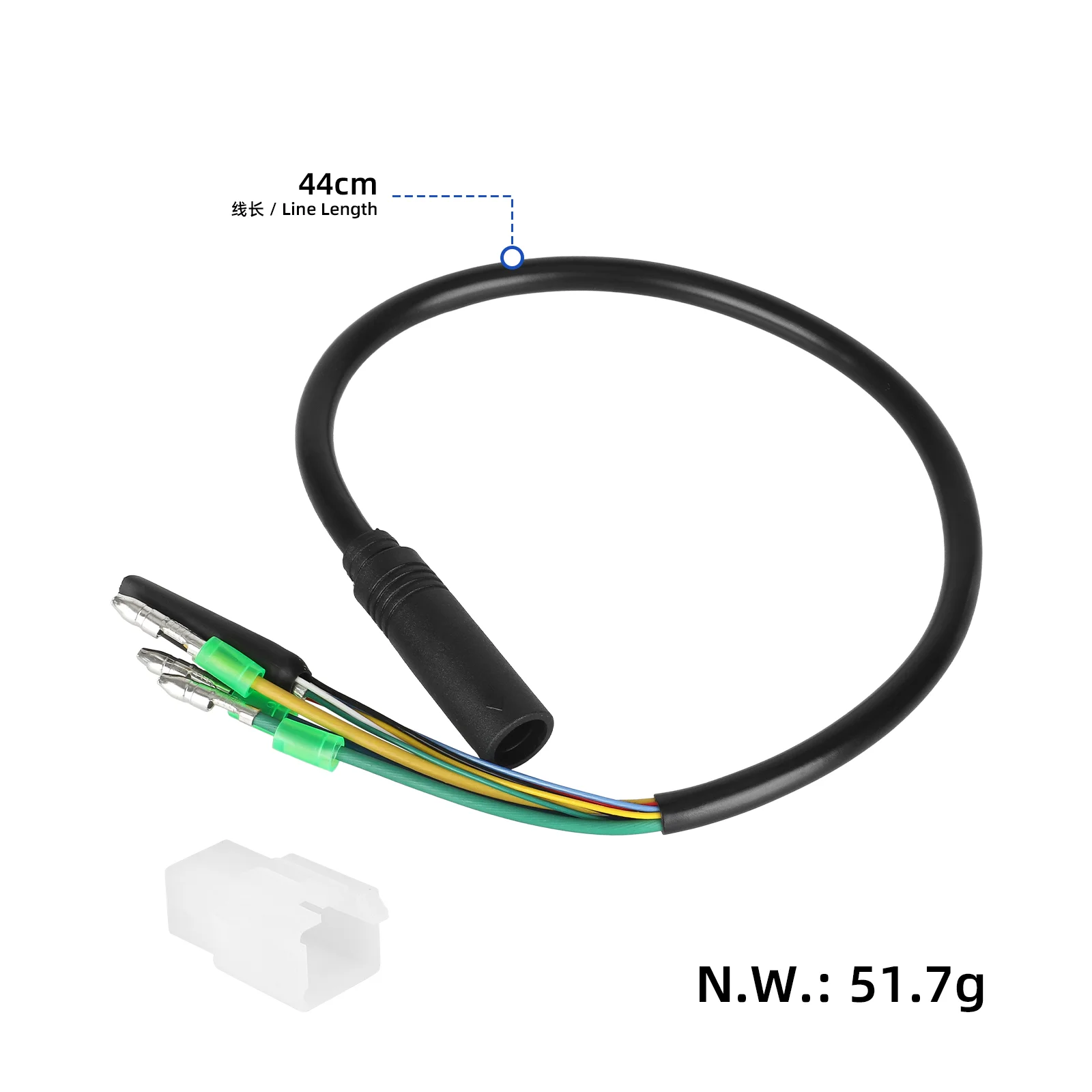 Cablu Motor 1000W - 9 Fire (3 Faze + 6 Senzori) - 40cm [1]