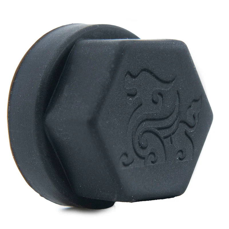 Cricuri trotineta - Capac Protectie din Cauciuc pentru Piulite M14 – Compatibil Kukirin G2 Master – Negru, Flexibil