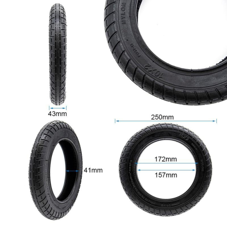 Anvelopa Cityroad 10x2-6.1 - Profil Asfalt Trotineta Electrica [4]