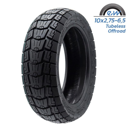 Cauciucuri trotinete electrice - Cauciuc Off-Road Tubeless 10x2.75-6.5 - KuKirin G2 (Model 2025) Trotineta Electrica G2 / Kukirin Compatibil
