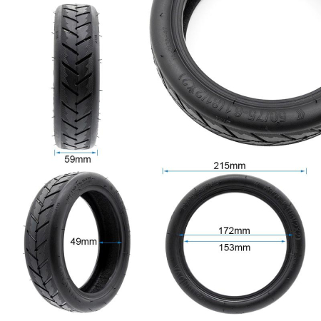 Anvelopa Tubeless INNOVA 8 1/2 x 2 (50/75-6.1) - Seria Xiaomi Mi [1]