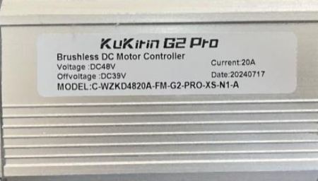 Controller - Controller Original KuKirin G2 PRO - Versiune 2024 (Model QS) Trotineta Electrica G2 / G2 Pro / Kukirin Compatibil