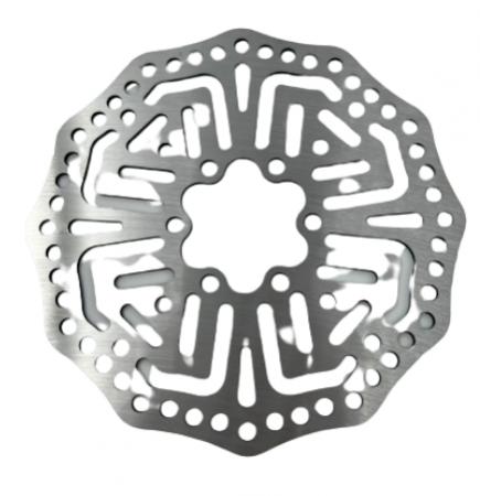 Discuri frana - Disc de Frana 140mm pentru Trotineta Electrica Kugoo G2 Pro – 6 Gauri