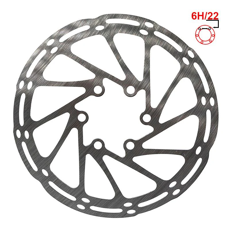 Discuri frana - Disc de Frana 140mm cu 6 Gauri pentru Trotineta Electrica