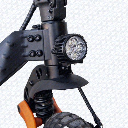 Far LED cu Claxon integrat - KuKirin G2 Pro / G2 [5]