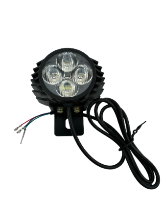 Faruri - Far Metalic cu 4 LED-uri si Claxon - Kugoo / Universal