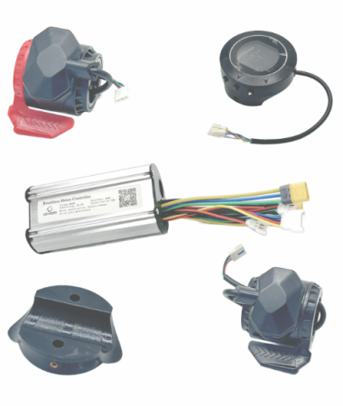 Piese de schimb - Kit Electronic Complet 24V pentru Trotinetă Electrică – Controller, Display, Accelerație, Frână și Lumini