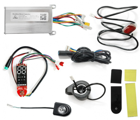 Kit Complet 36V 350W pentru Trotineta Electrica – Replica Xiaomi (Fara Maneta de Frana) [0]