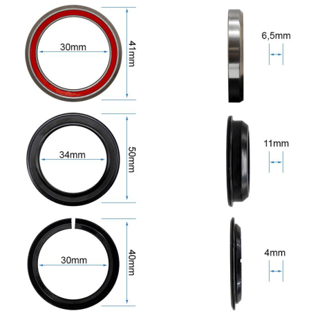 Kit Cuvete Direcție / Set Rulmenți Ax Ghidon pentru Trotinete Electrice KuKirin G2 Pro și KuKirin G2 Max (Modelele Vechi) [3]
