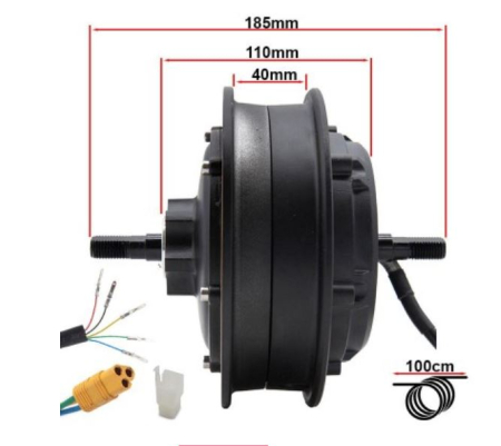 Motor 48V 1000W - KuKirin G2 Max (Seria 6 B34) [1]
