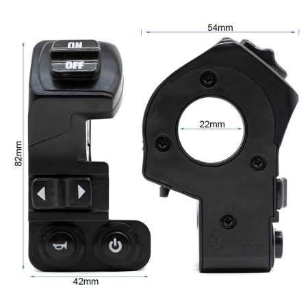 Acceleratie - Panou Control Lumini, Semnalizari si Claxon – KuKirin G2 Pro (Model 2024 / 2025)