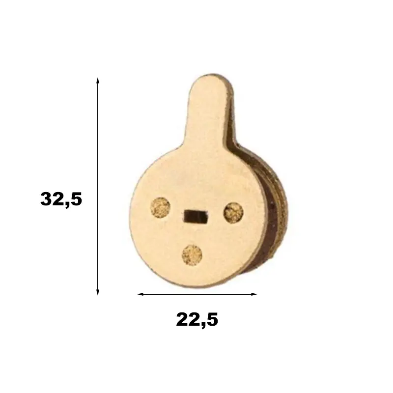 Placute Frana premium KuKirin G2 Pro / G2 Max / A1 / M4 Max Semi-Metalice [2]