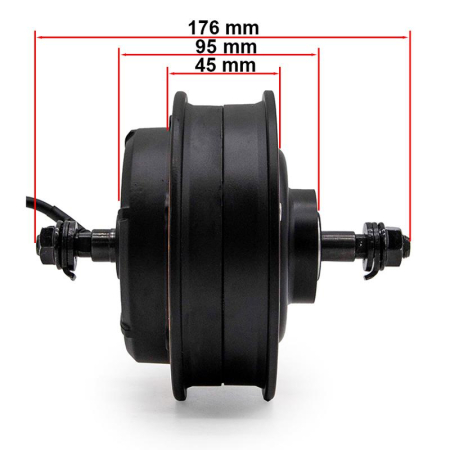 Roata cu mutor Kugoo Kirin G2 PRO Trotineta Electrica G2 / G2 Pro / Kugoo Compatibil [2]