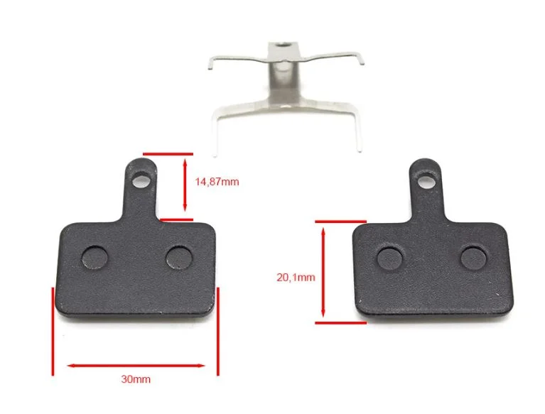 Plăcuțe de Frână din rasina pentru Trotinete Electrice KuKirin G2, G2 Master, G3 și G4 – Calitate Standard (Set 2 Bucăți) [1]
