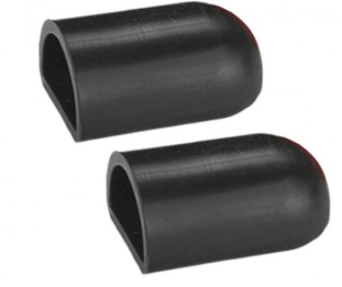 Set 2 bucăți capac negru protecție cric trotinetă XIAOMI Mijia M365 / M365 Pro / Pro 2 / 1S [0]