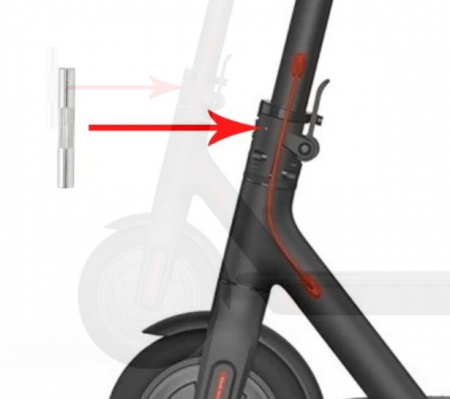 Stift / bolt prindere carlig pliere pentru trotineta Xiaomi M365/Pro/Pro2/1S [2]