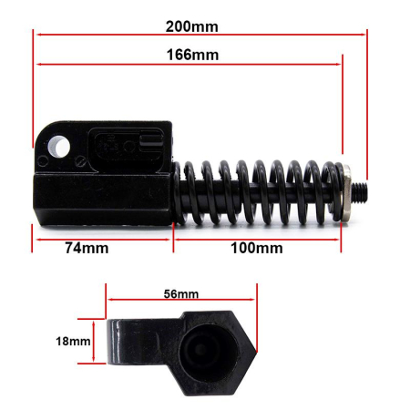 Set Suspensie Fata (Stanga + Dreapta) - SmartGyro Rockway / Speedway Trotineta Electrica [1]