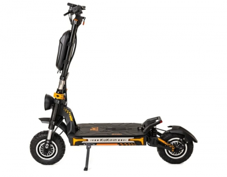 Trotineta electrica de teren KuKirin G4 Max – 2 motoare de 1600W, baterie 60V 35,2Ah, viteza maxima 86 km/h, autonomie 95 km, anvelope 12 inch, frane hidraulice, IP54 – Negru [1]