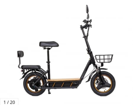 Trotineta electrica KuKirin C1 Pro – Motor 500W, Baterie 48V 26Ah, Viteza max 45 km/h [3]