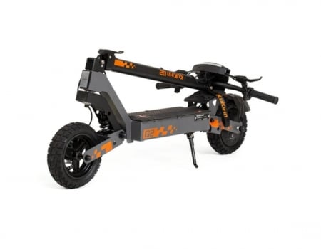 Trotineta Electrica Pliabila Kukirin G2 2025 - Motor 800W, Baterie 48V 15Ah, Viteza Max. 45 km/h, Autonomie 55 km, Anvelope 10 inch, Frane cu Disc, Ecran Tactil, Negru [2]