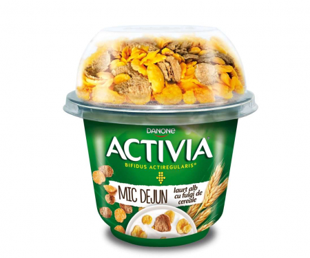 Lactate - Activia Mic Dejun iaurt clasic fulgi cereale 3.3% grasime 168 g