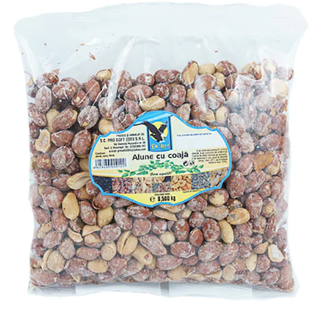 Chipsuri Snacks / Alune Seminte - Alune cu coaja Pro Soft delux 500g
