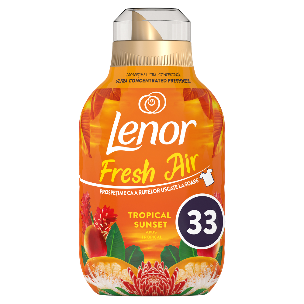 Detergenti - Balsam de rufe Lenor Fresh Air Tropical Sunset, 462 ml, 33 spalari.webp