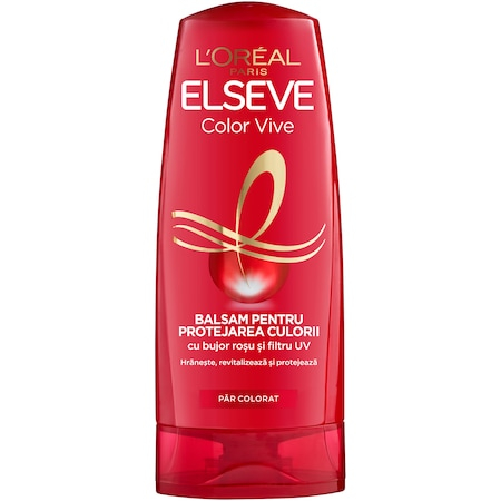 Ingrijire Par - Balsam L'Oreal Paris Elseve Color Vive pentru par vopsit, 200 ml.jpg