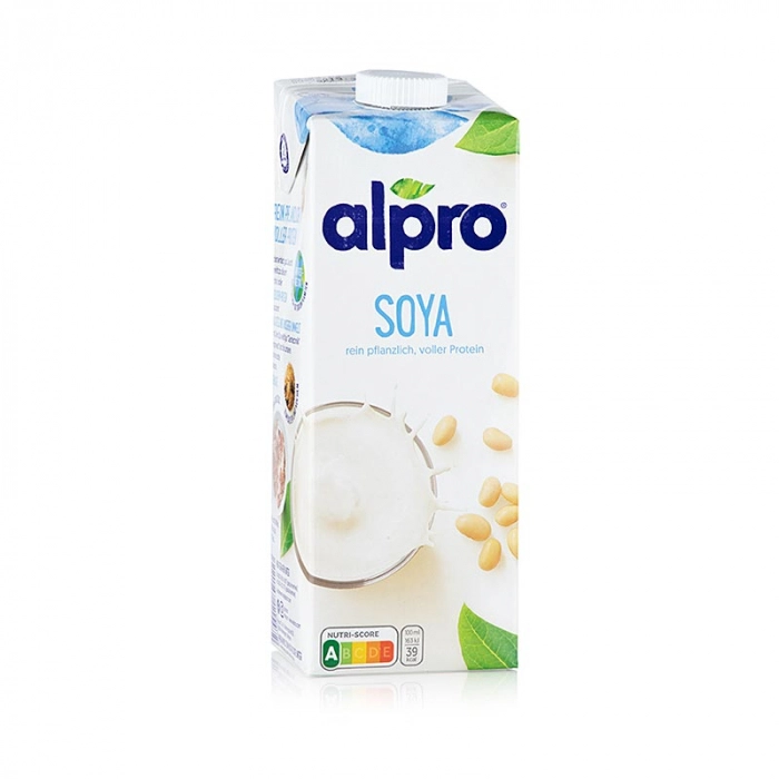 Lactate - Bautura de soia, Alpro, originala, cu calciu, 1 l
