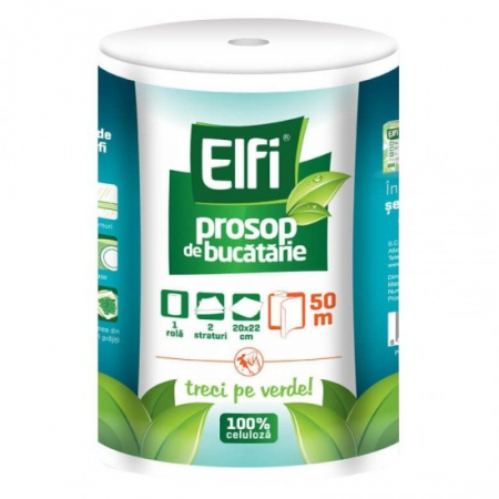 Prosoape hartie / Hartie Igienica - elfi prosop hartie 50m.jpg