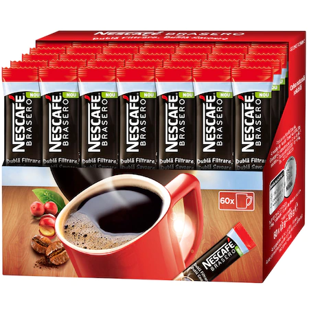 Cafea - Cafea solubila Nescafe Brasero Stick 60x1.8g