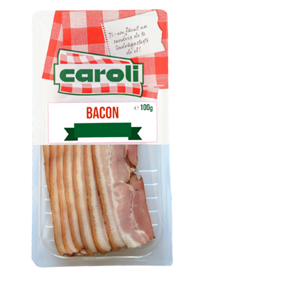 Mezeluri - bacon feliaT CAROLI 100G.png