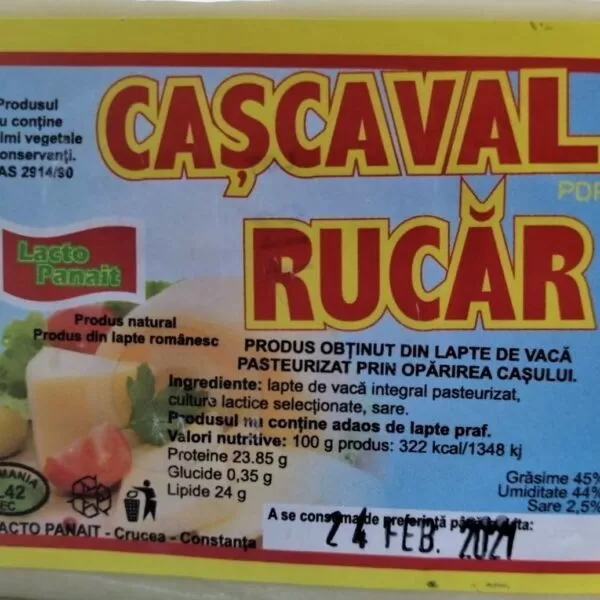 Lactate - Cascaval Rucar Lacto Panait