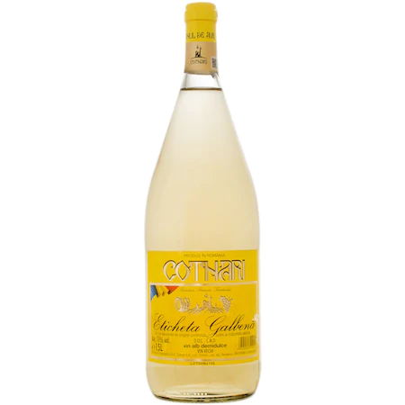 Vinuri - Cotnari Eticheta Galbena vin alb demidulce 11% alcool 1.5 l