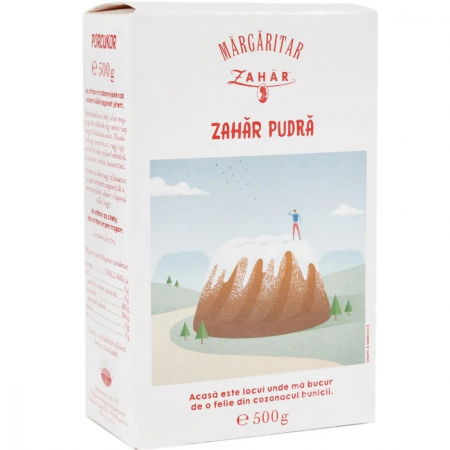 Ingrediente,Condimente - Zahar pudra Margaritar 500 g